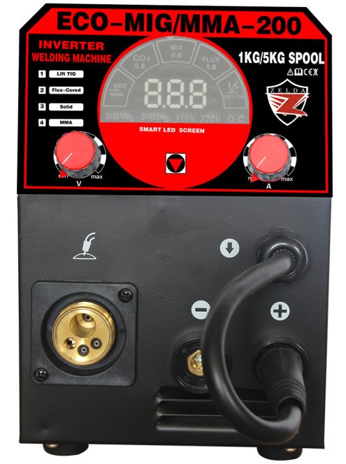 ZELDA ECOMIG 200 Multimig inverteres hegesztőgép